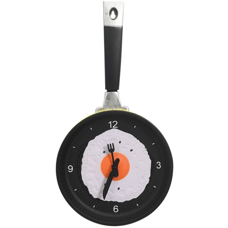 

Vidaxl - Reloj de pared con diseño de sartén y huevo frito 18,8 cm - Multicolor