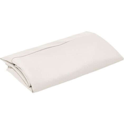 vidaXL Replacement Fabric for Cantilever Umbrella Sand White 300 cm