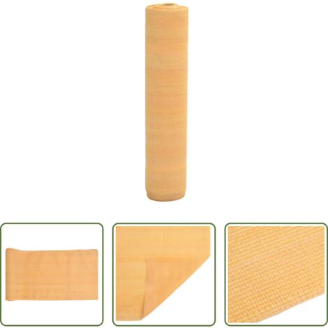 vidaXL Rete per giardino -  Rete per Privacy Sabbia 1x25 m in HDPE 150 g/m²