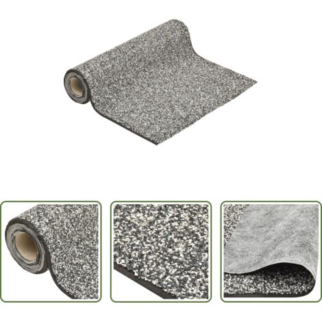 vidaXL Rivestimento per ruscello -  Rivestimento Pietra Grigio 100x100 cm