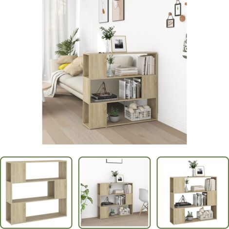 vidaXL Rovere sonoma -  Libreria/Divisorio Rovere Sonoma 100x24x94 cm