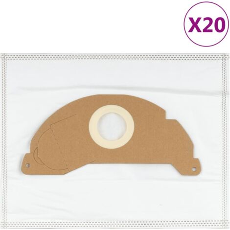 vidaXL Sacchetti per Aspirapolvere per Karcher A2004 20 pz
