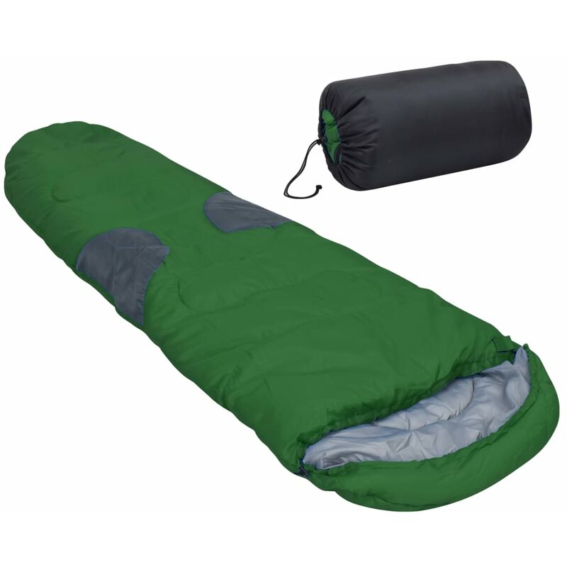 

Saco de dormir verde -5℃ 2000g - Verde - Vidaxl