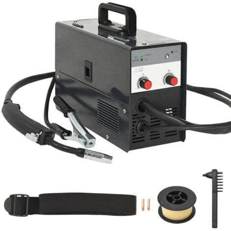 vidaXL Saldatrice Filo Continuo Senza Gas MIG 120A