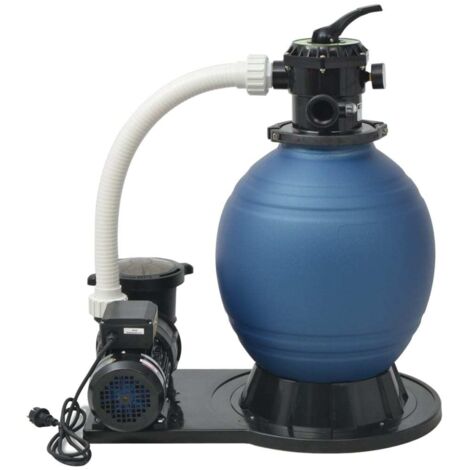 vidaXL Sandfilterpumpe 1000 W 16.800 L/h XL