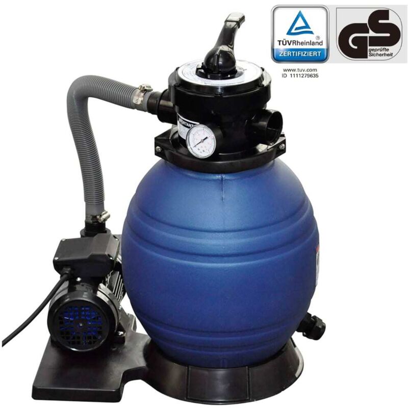 Vidaxl - Sandfilterpumpe 400 W 11.000 L/h