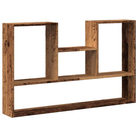 vidaXL Scaffale a Parete Legno Vecchio 99x15x60 cm in Truciolato
