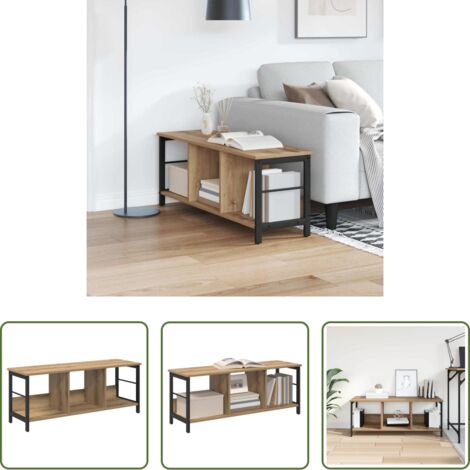 vidaXL Scaffali -  Libreria Rovere artigianale 102 x 32 x 40,5 cm
