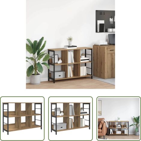 vidaXL Scaffali -  Libreria Rovere artigianale 102 x 32 x 72,5 cm