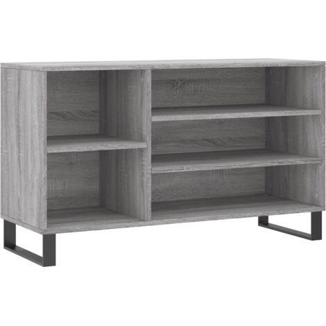 vidaXL Scarpiera Grigio Sonoma 102x36x60 cm in Legno Multistrato