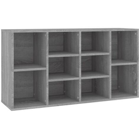 vidaXL Scarpiera Grigio Sonoma 103x30x55 cm in Legno Multistrato