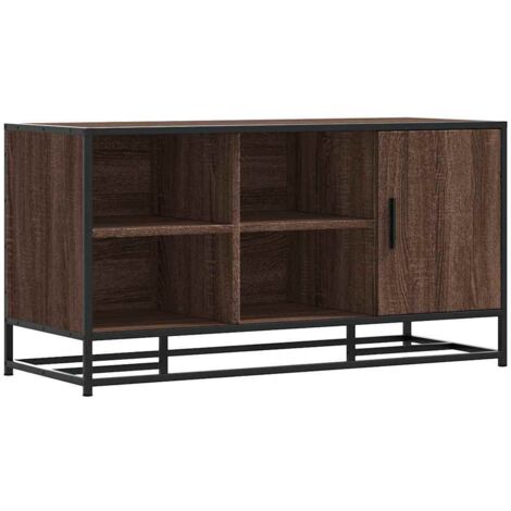 vidaXL Scarpiera Rovere Marrone 100x40x53,5 cm in Truciolato e