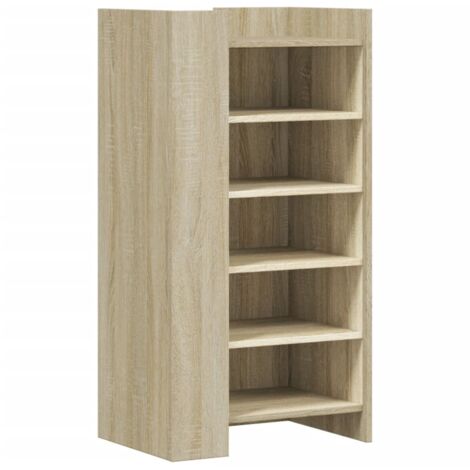 vidaXL Scarpiera Rovere Sonoma 52x37,5x100 cm in Legno Multistrato
