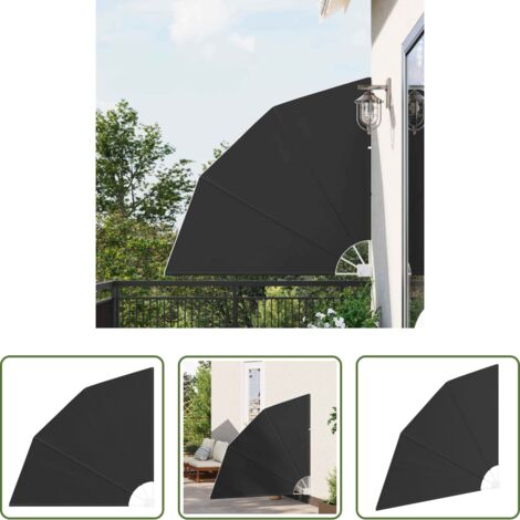vidaXL Schermo privacy giardino -  Schermo di Privacy per Balcone Antracite 140 x 140 cm