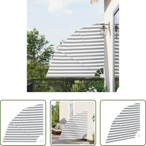 vidaXL Schermo privacy giardino -  Schermo di Privacy per Balcone Antracite e Bianco 160 x 160 cm