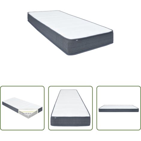 vidaXL Schlafmatratze - Boxspringbett-Matratze Mittel 200 x 80 x 20 cm