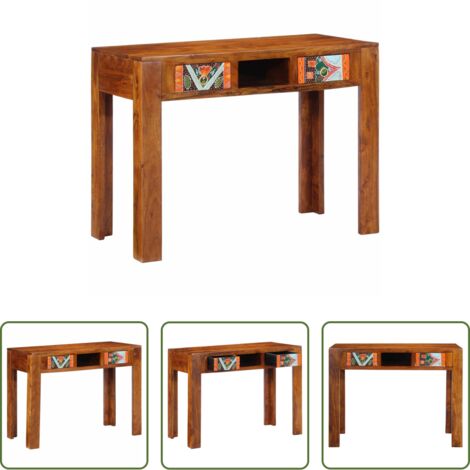 vidaXL Scrivania da lavoro -  Scrivania con cassetto Marrone 100 x 50 x 75 cm