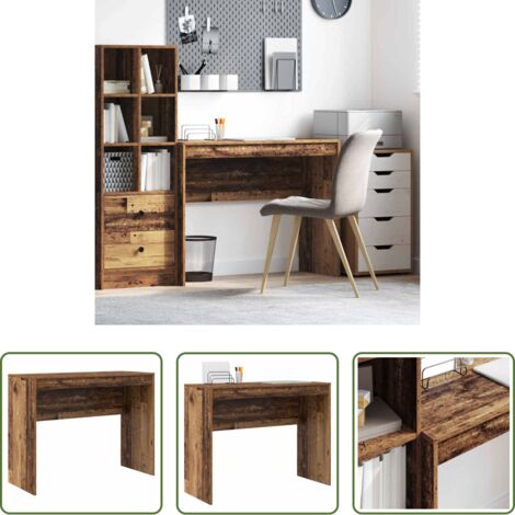 vidaXL Scrivania da ufficio -  Scrivania Legno vecchio 100 x 40 x 76 cm
