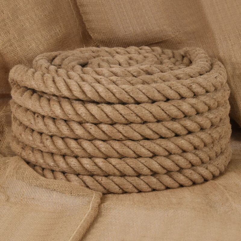 Juteseil 5 M Länge 50 Mm Stärke Vidaxl