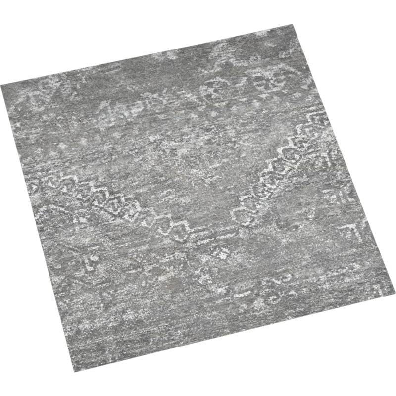 Vidaxl - Self-adhesive Flooring Planks 20 pcs PVC 1.86 m² Concrete Grey - Grey