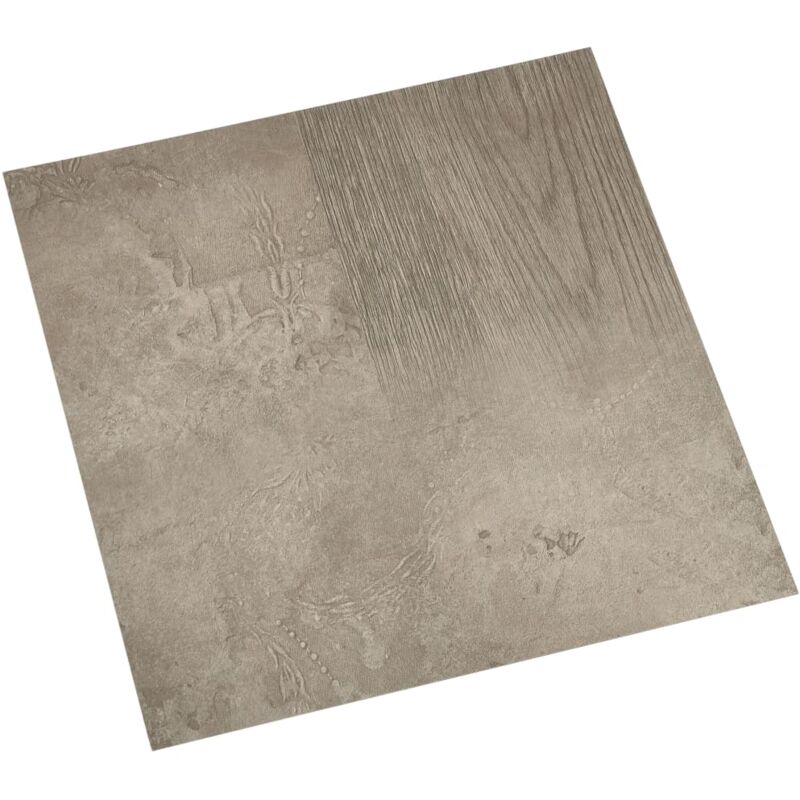 Vidaxl - Self-adhesive Flooring Planks 20 pcs PVC 1.86 m² Grey - Grey
