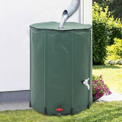 vidaXL Serbatoio per Acqua Piovana Pieghevole 750 L