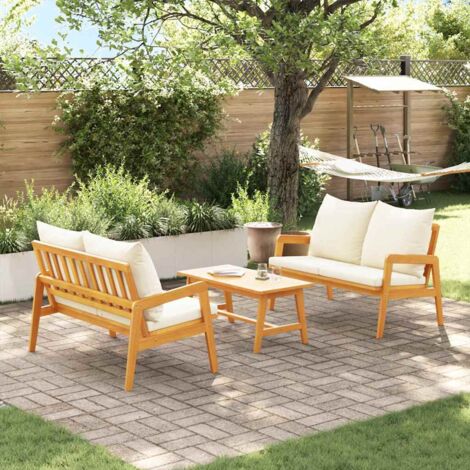 vidaXL Set bistrot 3 pcs Marrone 75 x 45 x 38cm