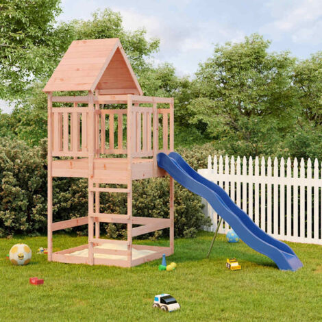 vidaXL Set da Gioco da Esterno in Legno Massello di Douglas