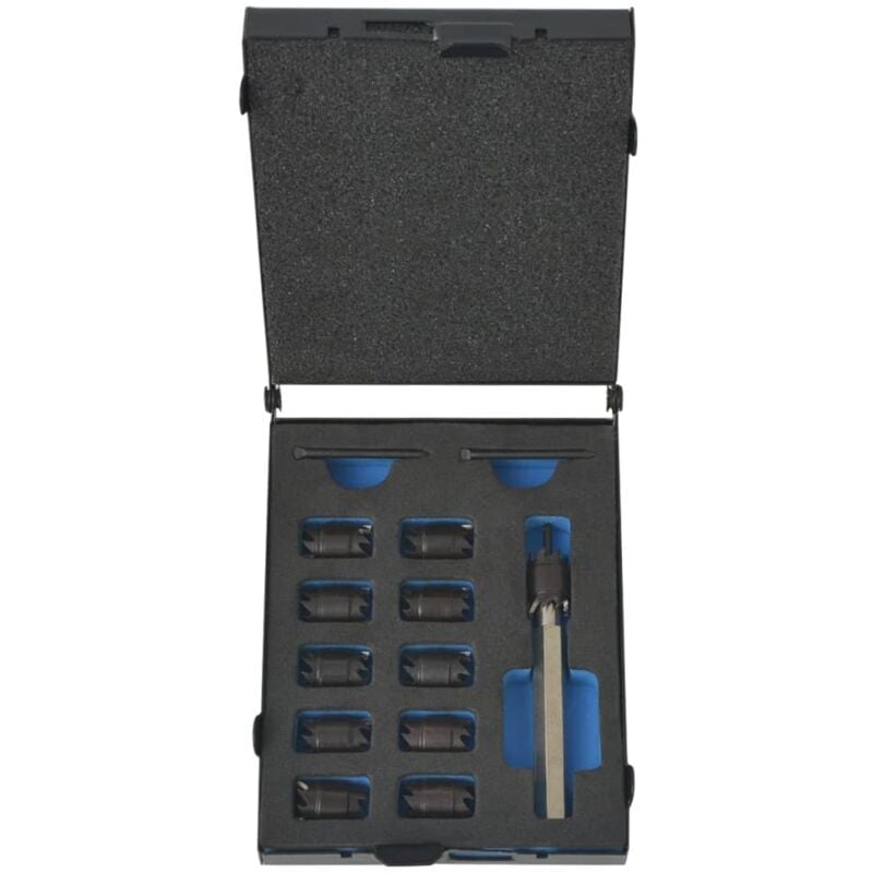 Vidaxl - Set de coupe-soudure par points Acier rapide 13 pièces
