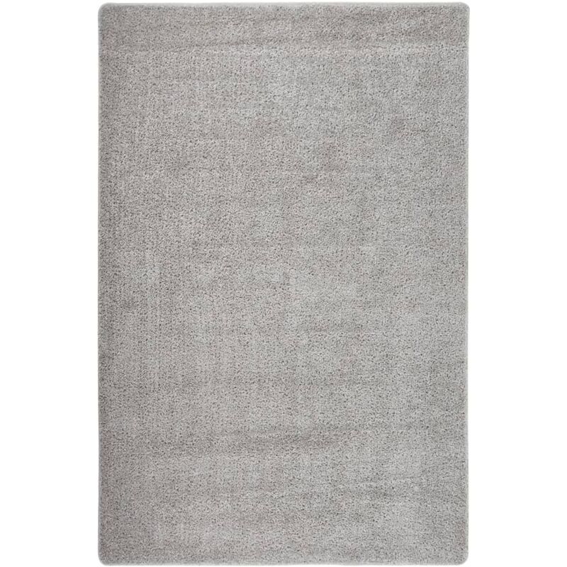 Shaggy Rug Light Grey 200x290 Cm Anti Slip Vidaxl