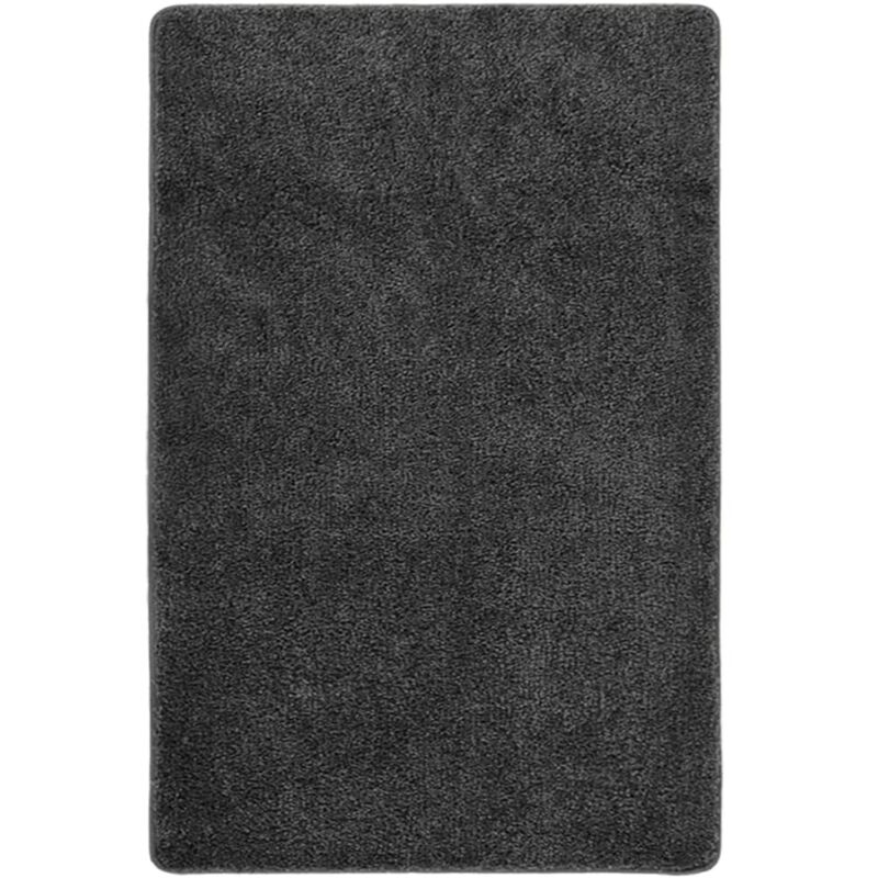 Shaggy Rug Dark Grey 200x290 Cm Anti Slip Vidaxl