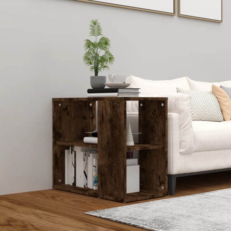 Vidaxl - Side Cabinet Smoked Oak 60x30x50 Cm Engineered Wood