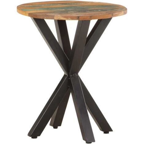 main image of "vidaXL Side Table 48x48x56 cm Solid Acacia Wood - Brown"