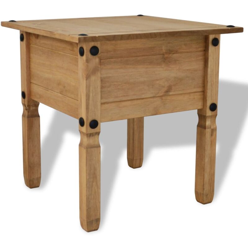 Vidaxl - Side Table Mexican Pine Corona Range 53.5x53.5x55 cm