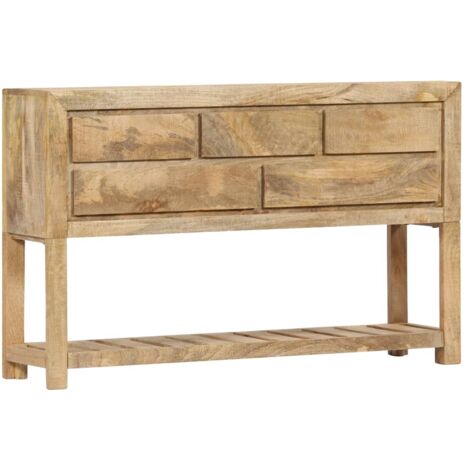 vidaXL Sideboard 120x30x75 cm Massivholz Mango