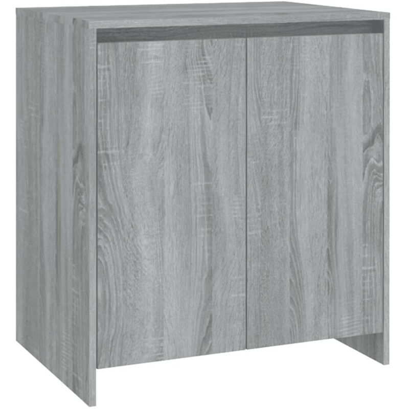 Vidaxl Buffet Sonoma Grau 70x41x75 Cm Holzwerkstoff