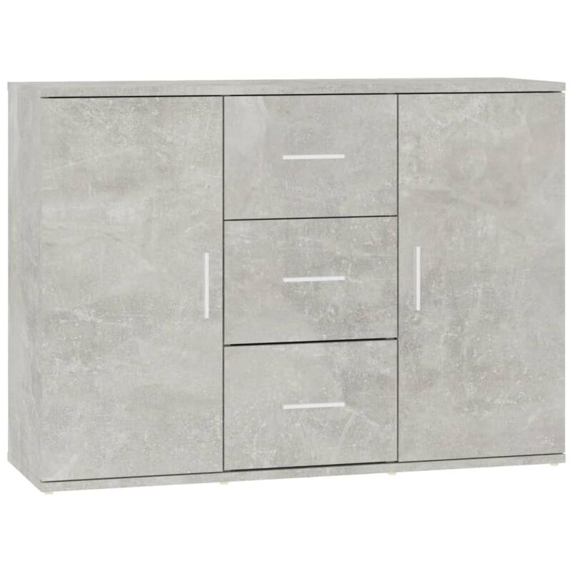 Sideboard Betongrau 91x29, 5x65 Cm Holzwerkstoff - Vidaxl