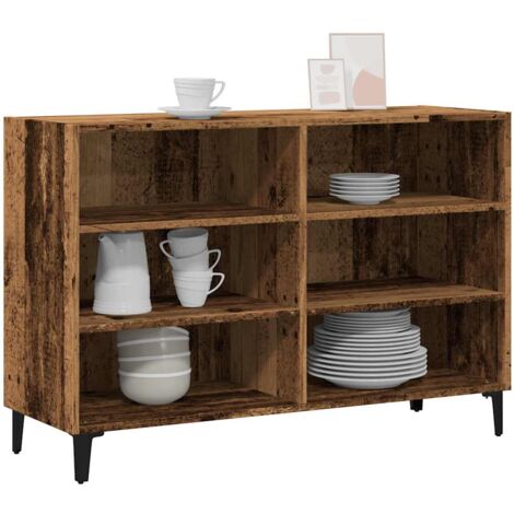 vidaXL Sideboard Altholz-Optik 103,5x35x70 cm Holzwerkstoff