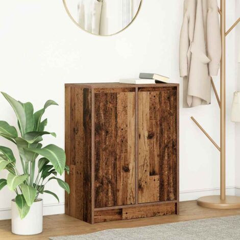 vidaXL Sideboard Altholz-Optik 57x34x76 cm Holzwerkstoff
