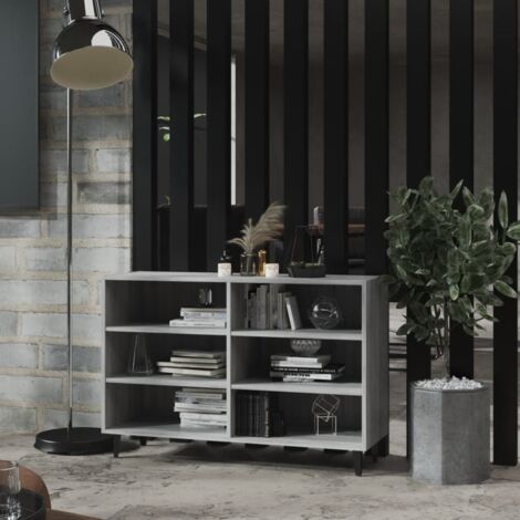 vidaXL Sideboard Grey Sonoma 103,5x35x70 cm Engineered Wood