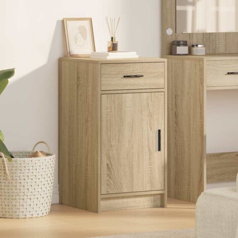 vidaXL Sideboard Sonoma Eiche 40x41x75 cm Baumaterial