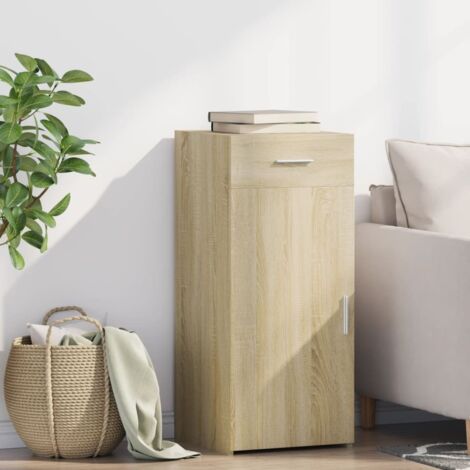 vidaXL Sideboard Sonoma Oak 40x42,5x93 cm Engineered Wood