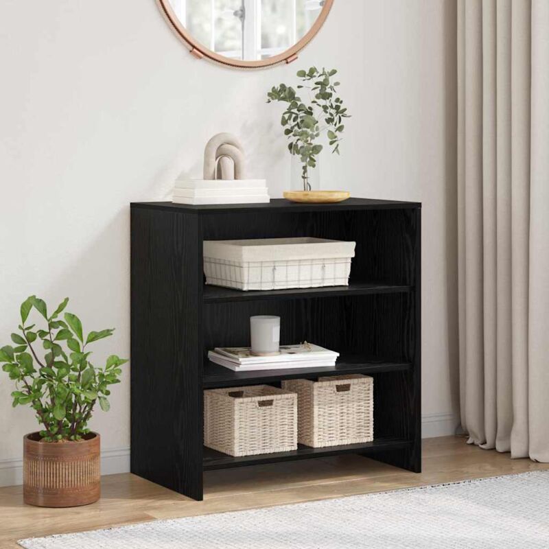 Sideboard Schwarz 70 X 41 X 75 Cm Holzwerkstoff Vidaxl