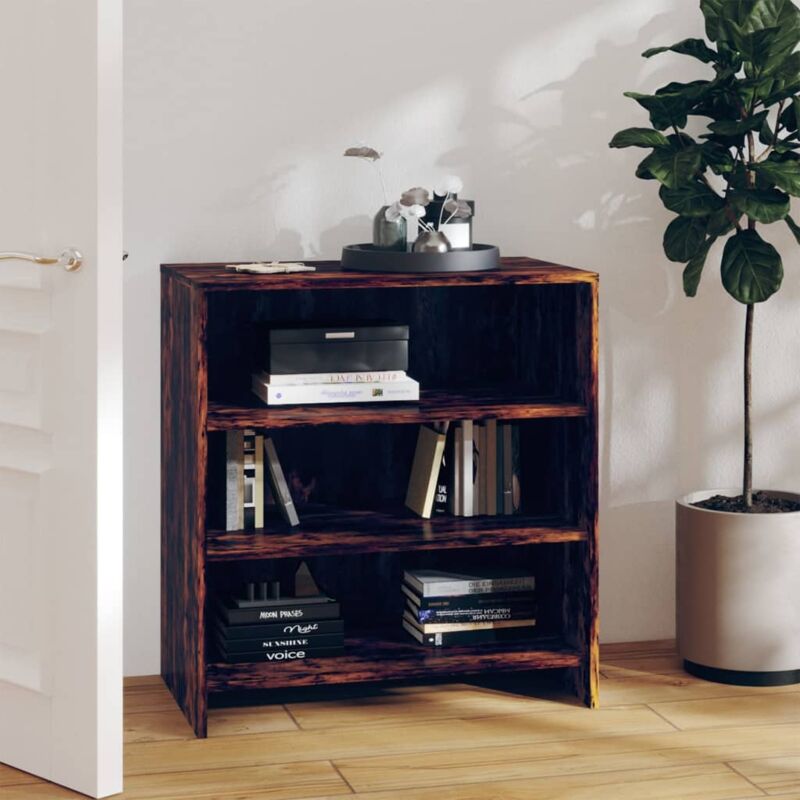 Sideboard Räuchereiche 70x40, 5x75 Cm Holzwerkstoff Vidaxl