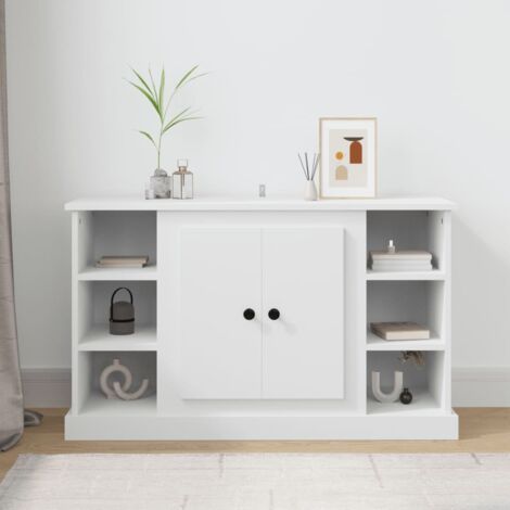 vidaXL Sideboard White 100x35,5x60 cm Engineered Wood