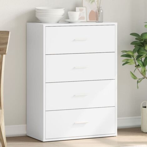 vidaXL Sideboard White 60x31x84 cm Engineered Wood