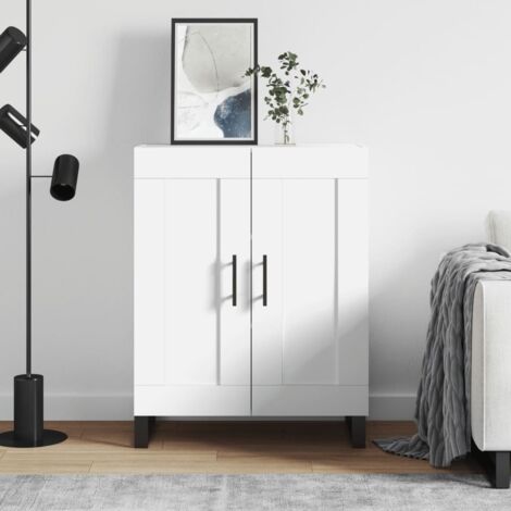 vidaXL Sideboard White 69,5x34x90 cm Engineered Wood