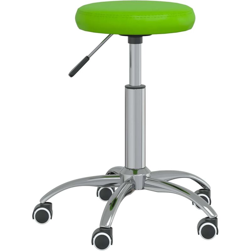

vidaXL Silla de comedor de cuero sintético verde - Verde
