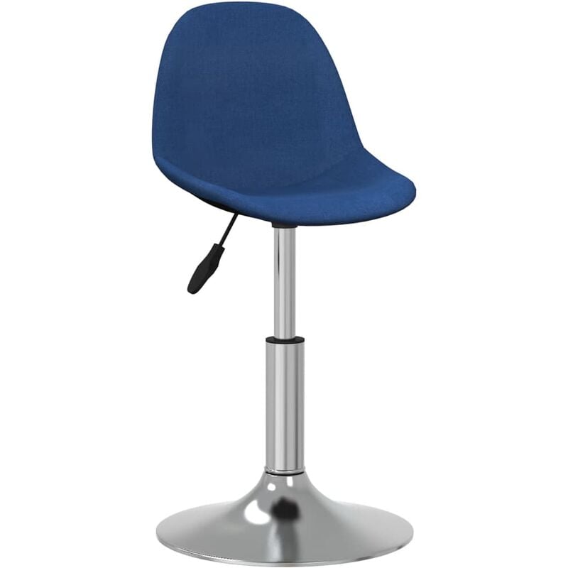 

vidaXL Silla de comedor de tela azul - Azul