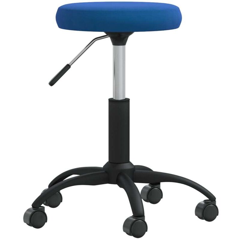

Silla de comedor de terciopelo azul - Azul - Vidaxl